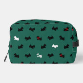 Scottish Terrier Toilettenartikel Kosmetiktüte Waschbeutel (Rückseite)