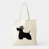 Scottish Terrier Tote Bag Tragetasche (Rückseite)