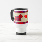 Scottish Terrier Travel Coffee Mug Reisebecher (Vorderseite Links)