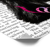 Scottish Terrier und Party Hat Poster (Ecke)