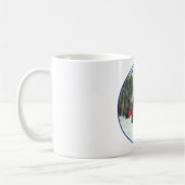 Scottish Terrier und Snowman Kaffeetasse (Links)