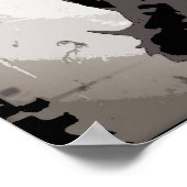 Scottish Terrier urbanes Design Poster (Ecke)