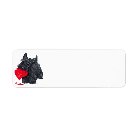 Scottish Terrier Valentine (Vorne)