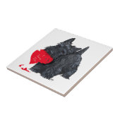 Scottish Terrier Valentine Fliese (Seite)