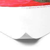 Scottish Terrier Valentine Poster (Ecke)