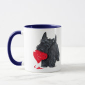 Scottish Terrier Valentine Tasse (Links)