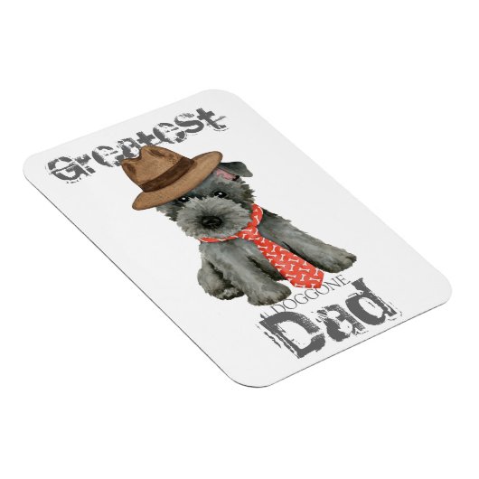 Scottish Terrier Vater Magnet (Rechte Seite)