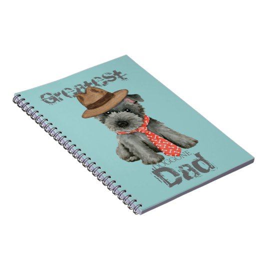 Scottish Terrier Vater Notebook Notizblock (Rechte Seite)