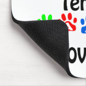 Scottish Terrier Walks Design Mousepad (Ecke)