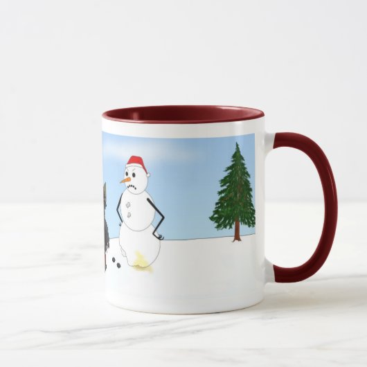 Scottish-Terrier-Weihnachten Tasse (Rechts)