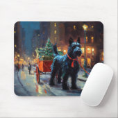 Scottish Terrier Weihnachtsfeiersaison Mousepad (Mit Mouse)