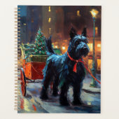 Scottish Terrier Weihnachtsfeiersaison Planer (Vorderseite)