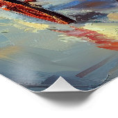 Scottish Terrier Weihnachtsfeiersaison Poster (Ecke)