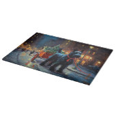 Scottish Terrier Weihnachtsfeiersaison Schneidebrett (Ecke)