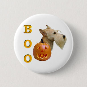 Scottish Terrier (Wheaten) Boo Button