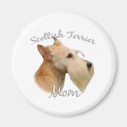 Scottish Terrier (Wheaten) Mama 2 Magnet (Vorne)