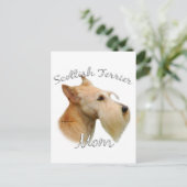 Scottish Terrier (Wheaten) Mama 2 Postkarte (Stehend Vorderseite)