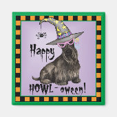 Scottish Terrier Witch Magnet (Vorne)
