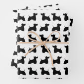 Scottish Terrier Wrapping Paper Geschenkpapier Set (Beispiel)