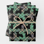 Scottish Terrier Wrapping Paper Sheets Geschenkpapier Set (Beispiel)