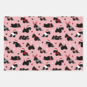 Scottish Terrier Wrapping Paper Sheets Geschenkpapier Set (Vorderseite 2)