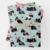 Scottish Terrier Wrapping Paper Sheets Geschenkpapier Set (Beispiel)