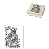 SCOTTISH TERRIERE IN KILT, KATZE SPORRAN, SCOTTIE  GUMMISTEMPEL (Stempel)