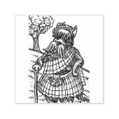 SCOTTISH TERRIERE IN KILT, KATZE SPORRAN, SCOTTIE  PERMASTEMPEL (Design)