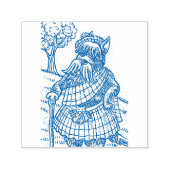 SCOTTISH TERRIERE IN KILT, KATZE SPORRAN, SCOTTIE PERMASTEMPEL (Design)