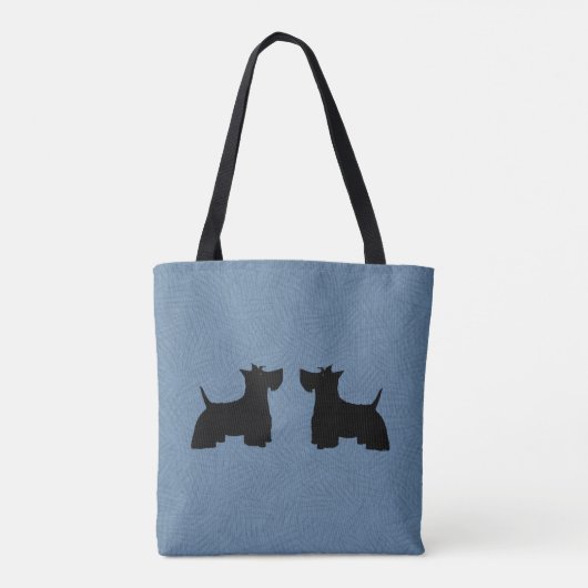 Scottish Terriers Allover Tasche (Rückseite)