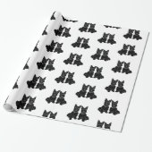 Scottish Terriers Geschenkpapier (Ungerollt)
