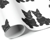 Scottish Terriers Geschenkpapier (Rolleneckpunkt)