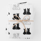 Scottish Terriers Geschenkpapier Set (Beispiel)