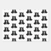Scottish Terriers Geschenkpapier Set (Vorderseite 3)
