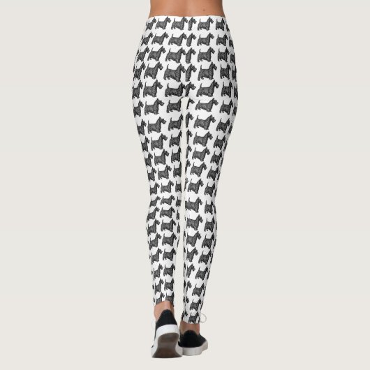 Scottish Terriers Leggings (Rückseite)