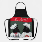 Scottish Terriers Schürze (Vorderseite)