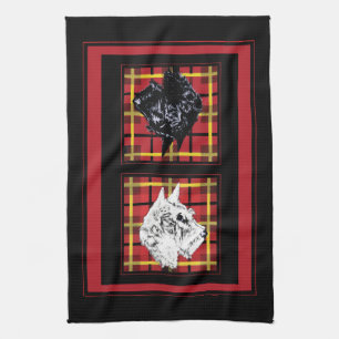 Scottish Terriers Teetuch Geschirrtuch