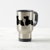 Scottish Terriers Travel Mug Reisebecher (VorderseiteRechts)