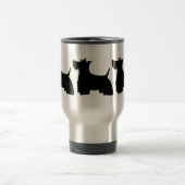 Scottish Terriers Travel Mug Reisebecher (Mittel)