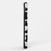 Scottish-Terrierscottie-Hundemuster-Schwarzes Case-Mate iPhone Hülle (Hinten/Rechts)