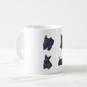 Scottish Terry Hund Magic Kaffeetasse (Vorderseite Links)