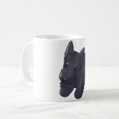 Scottish Terry Hund Magic Kaffeetasse (Vorderseite Links)