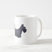 Scottish Terry Hund Magic Kaffeetasse (VorderseiteRechts)