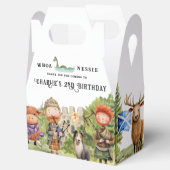 Scottish Themed Birthday Party Geschenkschachtel (Geöffnet)