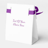 Scottish Thistle Blume Emblem Personalisiert Geschenkschachtel (Rückseite)