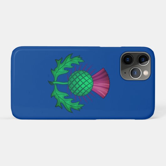 Scottish Thistle Case-Mate iPhone Hülle (Rückseite (Horizontal))