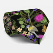 Scottish Thistle Cotattcore Pattern Neck Tie Krawatte (Gerollt)
