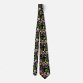 Scottish Thistle Cotattcore Pattern Neck Tie Krawatte (Rückseite)