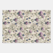 Scottish Thistle Design Geschenkpapier Set (Vorderseite)