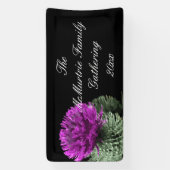 Scottish Thistle Family Ansammlung Banner (Vertikal)